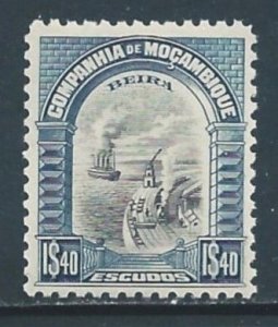 Mozambique Company #158 NH 1.40e Defin. - View of Beira