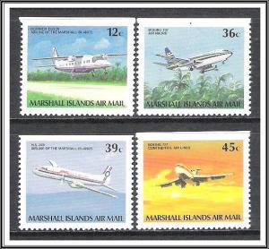 Marshall Islands #C22-C25 Airmail MNH