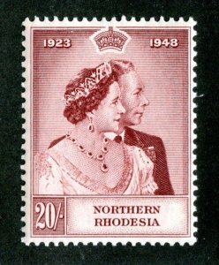 1948 Northern Rhodesia Sc#49 MVLH* ( 1605 BCX2 )