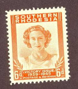 Southern Rhodisia  SC# 70   MLH