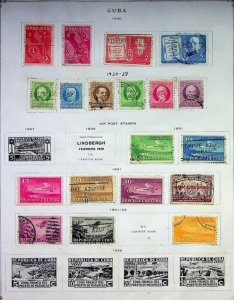 CUBA: 1878-1940 Used & Unused - Ex-Old Time Collection - 7 Sides Page (66587)