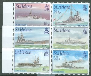 St. Helena #773-778  Single (Complete Set) (Navy)