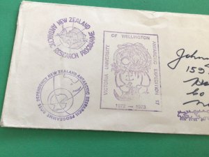 Ross Dependency 1972  Scott Base Antarctic cover A15192