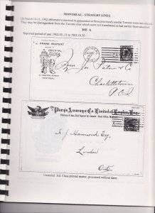 RG HEASMAN  coil bound CANADA'S BICKERDIKE MAIL MARKING MACHINES