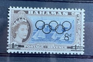 (511) BAHAMAS 1964 : Sc# 202 MNH VF SURCH OLYMPICS TOKYO