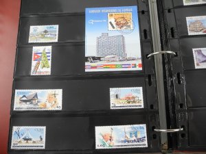 CUBA(2002-2008), Stamp Collection in stock pages(Kenmore binder)