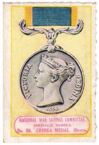 (I.B) Cinderella : National War Savings (Medals Series 56) Crimea