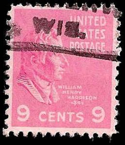 # 814 USED WILLIAM H. HARRISON