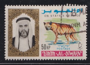 UAE Umm Al Qiwain O3 Sheik Ahmed bin Rashid al Mulla and Hyena 1965