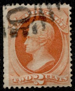 US Stamps #183 USED JACKSON