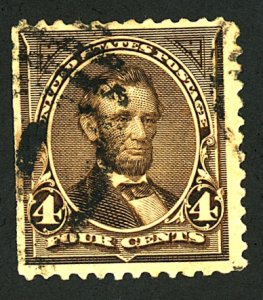 U.S. #254 USED