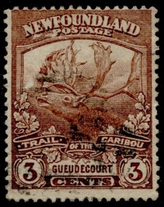 Newfoundland #117 Caribou Definitive Issue Used