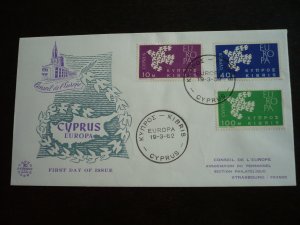 Europa 1962 - Cyprus - Set - First Day Cover