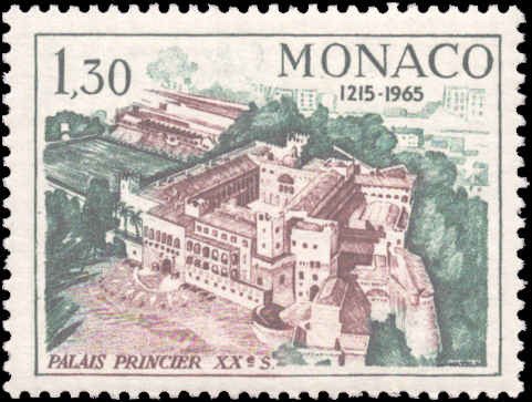Monaco #618-623, Complete Set(6), 1966, Never Hinged