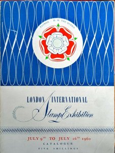 1960 Catalogue LONDON INTERNATIONAL STAMP EXHIBITION Royal Festival Hall