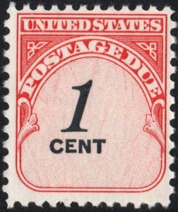 SC#J89 1¢ Postage Due: Shiny Gum (1959) MNH