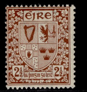 IRELAND GVI SG115, 2½d red-brown, NH MINT. Cat £16.