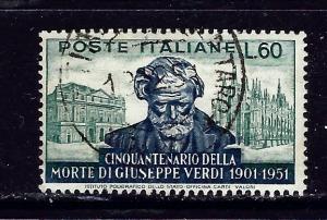 Italy 596 Used 1951issue