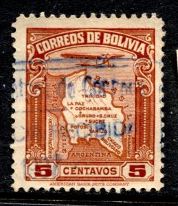 Bolivia Stamp #C42 USED  SINGLE
