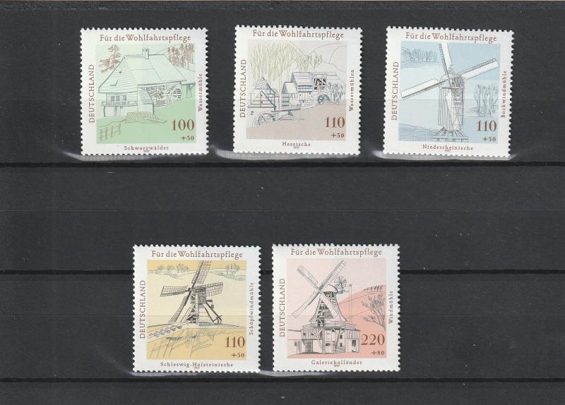 Germany  Scott#  B820-4  MNH