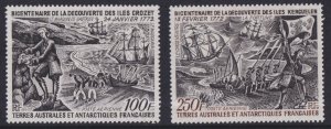 French Southern & Antarctic Territories: 1972 Bicentenary of - 34788