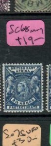 BRITISH EAST AFRICA (P1508B)  QV LIONS 2 1/2 A  SG 68   MOG 