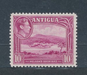 1938-51 Antique - Stanley Gibbons #108 - 10 Magenta Shillings - MNH**