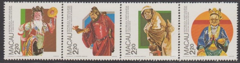 Macau 1987 Shek Wan Ceramics Stamps Set of 4 MNH