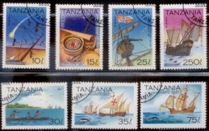 Tanzania 1992 SC# 986-92 CTO TS1
