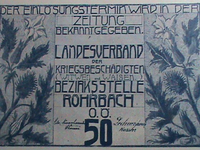 ​GERMANY-1920 HUNDRED YEARS OLD GERMANY NOTGELD MINT- #19 VF 100 YEARS OLD