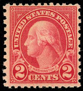 579, 2¢ Mint OG NH - Scarce Genuine Stamp Cat $150.00 - Stuart Katz