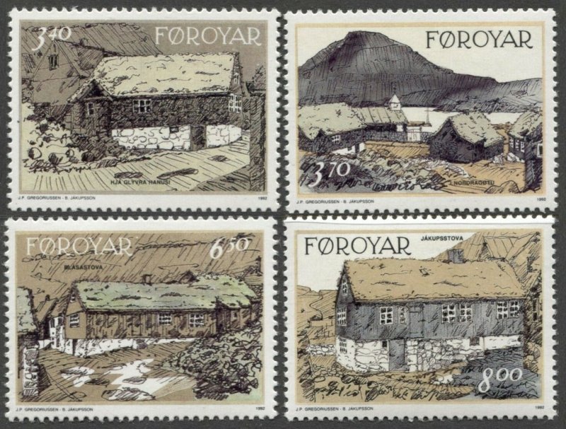 1992 Faroe Islands 239-242 Painting 6,00 €