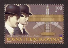 Bosnia & Herzegovina Sc# 458 MNH Powered Flight Centenary