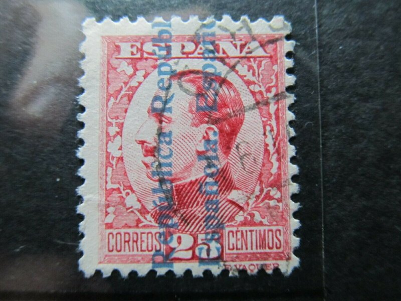 Spanien Espagne España Spain 1931-32 optd 25c fine used stamp A4P16F578