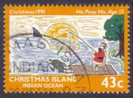 Christmas Is 1991 43c Christmas VGU