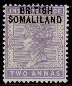 SOMALILAND PROTECTORATE EDVII SG3, 2a pale violet, M MINT. 