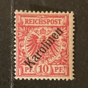 Stamps Caroline Islands Scott #3 hinged