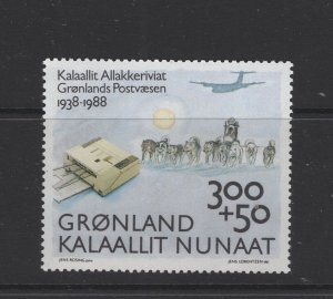 Greenland #B13  (1988 Postal Artifacts issue) VFMNH CV $2.75