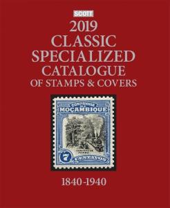 2019 Scott Classic Specialized Catalogue 1840-1940 Hardcover $143.95