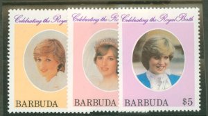 Barbuda #532-4  Single (Complete Set)