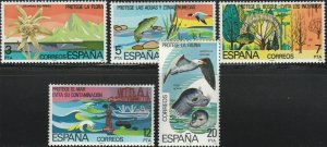 Spain, #2096-2100 Unused, From 1978