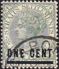 Straits Settlements   #82 Used