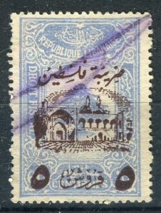 LEBANON; 1945-47 early Fiscal Tax issue fine used value