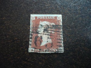 Stamps - Great Britain - Scott# 3 - Used Part Set of 1 Stamp