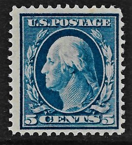 US 1911 Sc. #378 FVF OG LH PSE Cert., Cat Val $27.50