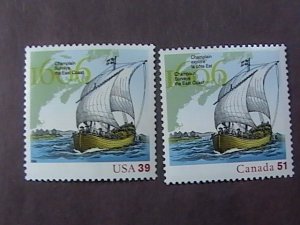 U.S.# 4073 & CANADA # 2156-MINT/NH--COMPLETE SET SINGLES---JOINT ISSUE---2006