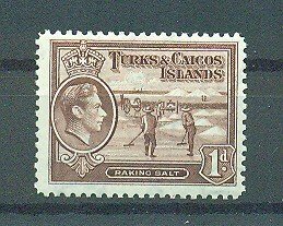 Turks & Caicos Islands sc# 80 mh cat value $.45