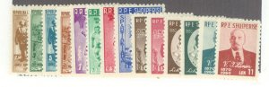 Albania #534-7/544-7/553-8  Single (Complete Set)