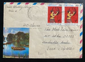 1986 Thixa Phutho Vietnam Airmail Cover To Hradec Czechoslovakia