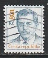 2000 Czech Rep - Sc 3114 - used VF - 1 single - Pres Havel